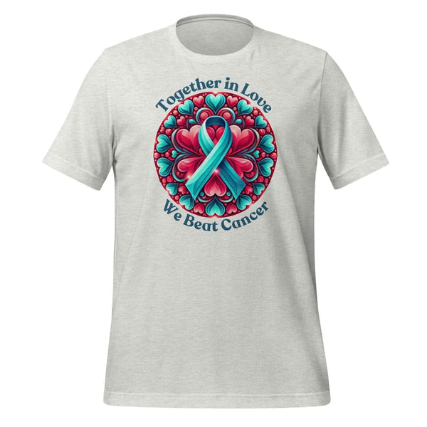 Ovarian Cancer Together Love Tee - JohnVsGBMAshS