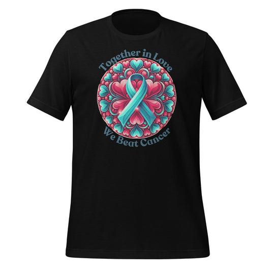 Ovarian Cancer Together Love Tee - JohnVsGBMBlackS