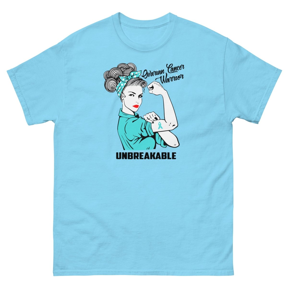 Ovarian Cancer Unbreakable Tee - JohnVsGBMSkyS