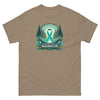 Ovarian Cancer Warrior Forest Tee - JohnVsGBMBrown SavanaS