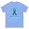 Ovarian Cancer Wife Fight Tee - JohnVsGBMCarolina BlueS