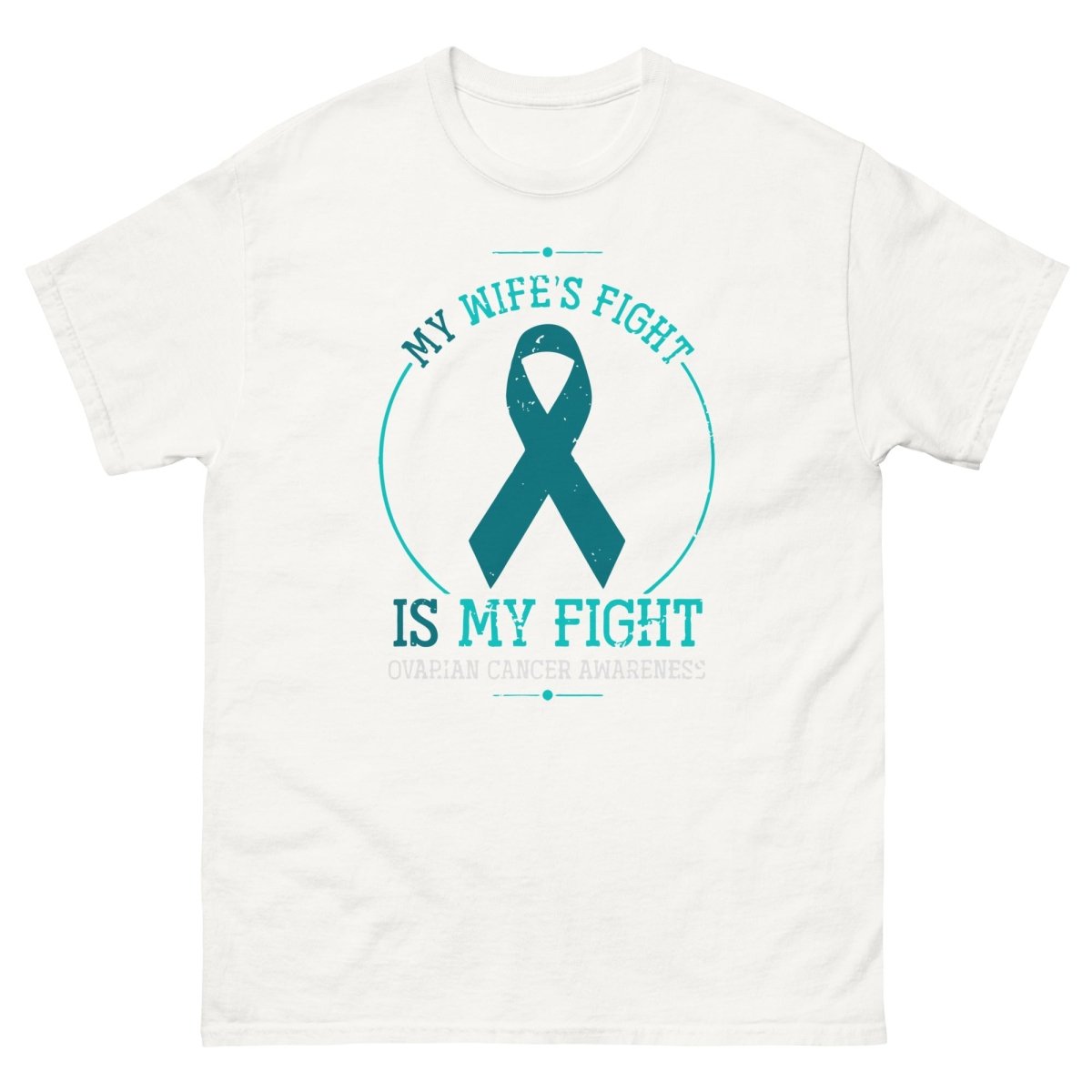 Ovarian Cancer Wife Fight Tee - JohnVsGBMWhiteS