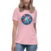 Ovarian Cancer Women's Cosmic Tee - JohnVsGBMPinkS