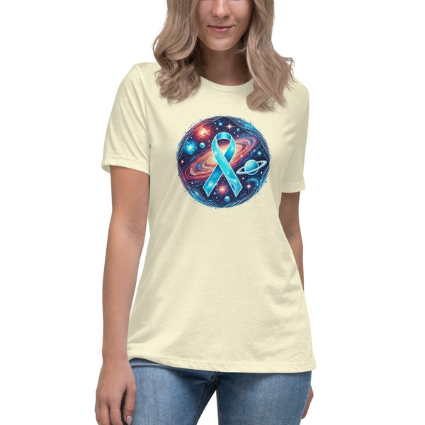 Ovarian Cancer Women's Cosmic Tee - JohnVsGBMCitronS