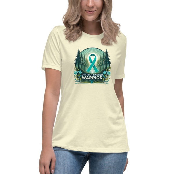 Ovarian Cancer Women's Forest Tee - JohnVsGBMCitronS