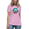 Ovarian Cancer Women's Galaxy Tee - JohnVsGBMHeather Prism LilacS