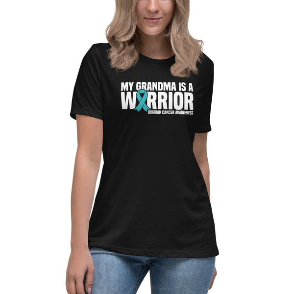 Ovarian Cancer Women's Grandma Tee - JohnVsGBMBlackS