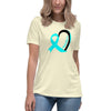 Ovarian Cancer Women's Heart Tee - JohnVsGBMCitronS