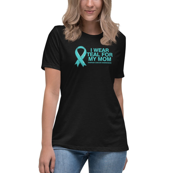 Ovarian Cancer Women's Mom Tee - JohnVsGBMBlackS