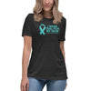 Ovarian Cancer Women's Mom Tee - JohnVsGBMDark Grey HeatherS