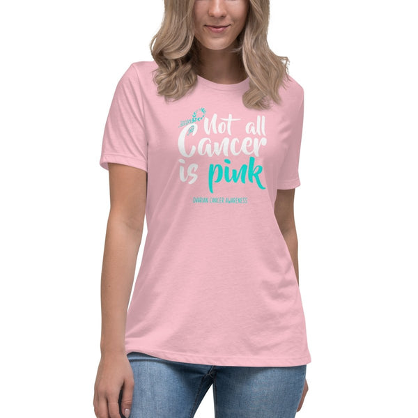 Ovarian Cancer Women's Not All Tee - JohnVsGBMPinkS