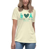 Ovarian Cancer Women's Peace Tee - JohnVsGBMCitronS