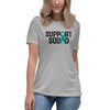 Ovarian Cancer Women's Support Tee - JohnVsGBMAthletic HeatherS