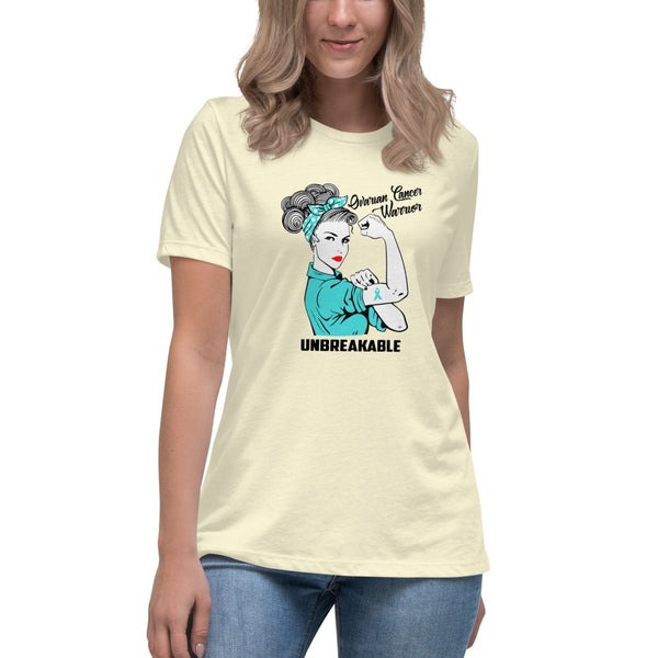 Ovarian Cancer Women's Unbreakable Tee - JohnVsGBMCitronS