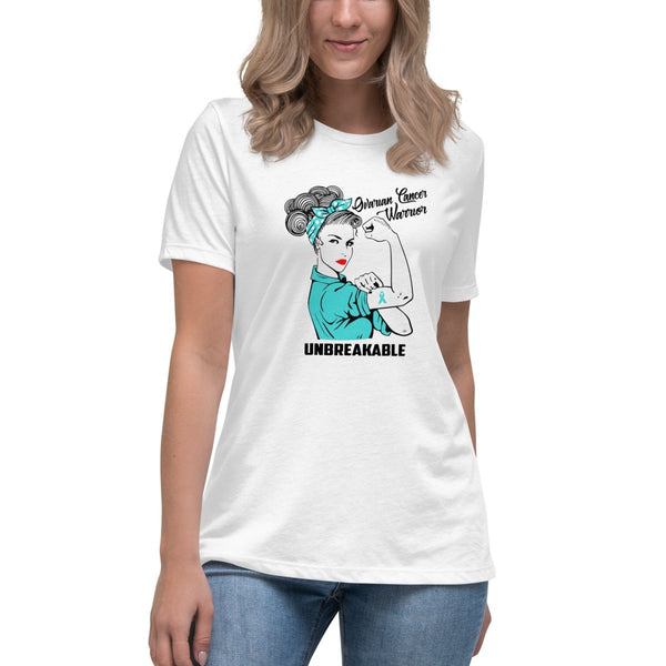 Ovarian Cancer Women's Unbreakable Tee - JohnVsGBMWhiteS