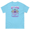 Pancreatic Cancer Angel Classic Tee - JohnVsGBMSkyS