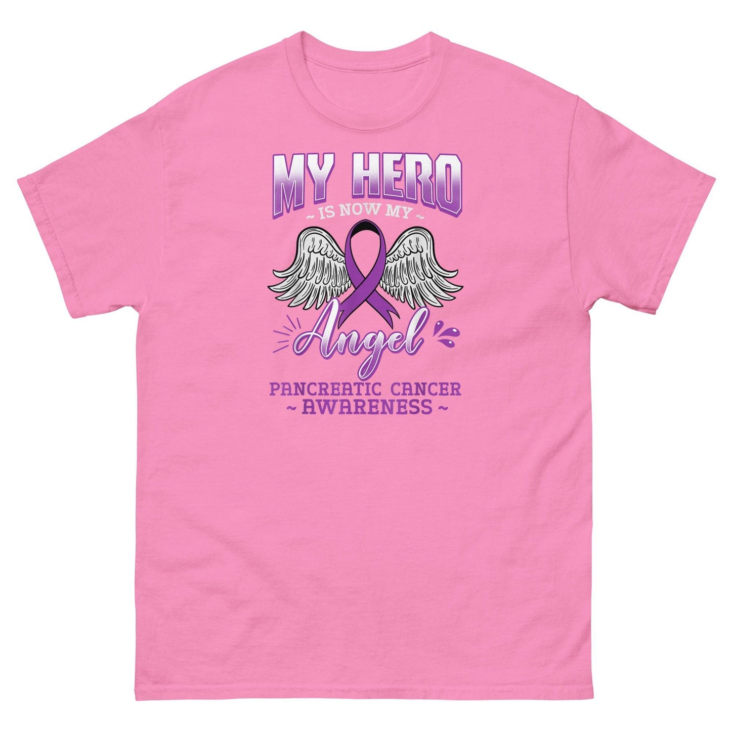 Pancreatic Cancer Angel Classic Tee - JohnVsGBMAzaleaS