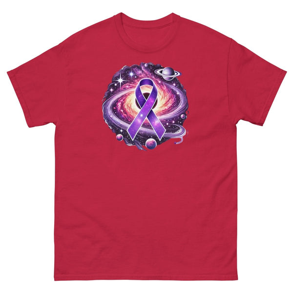 Pancreatic Cancer Blackhole Galaxy Tee - JohnVsGBMCardinalS