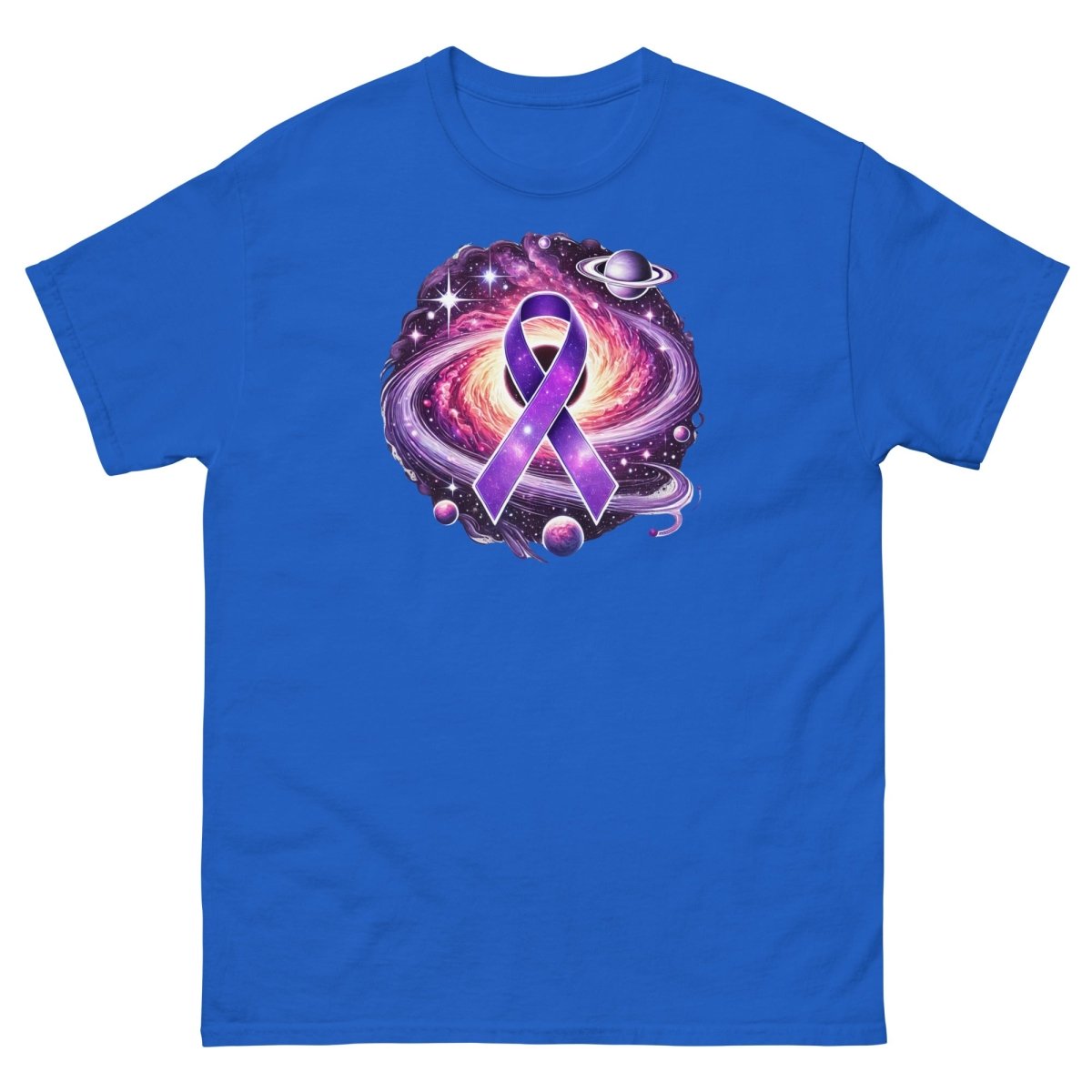 Pancreatic Cancer Blackhole Galaxy Tee - JohnVsGBMRoyalS