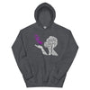 Pancreatic Cancer Butterfly Hoodie - JohnVsGBMDark HeatherS