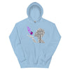 Pancreatic Cancer Butterfly Hoodie - JohnVsGBMLight BlueS