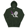 Pancreatic Cancer Butterfly Hoodie - JohnVsGBMForest GreenS