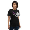 Pancreatic Cancer Butterfly Tee - JohnVsGBMHeather Team PurpleXS