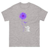 Pancreatic Cancer Fight Purple Classic Tee - JohnVsGBMSport GreyS