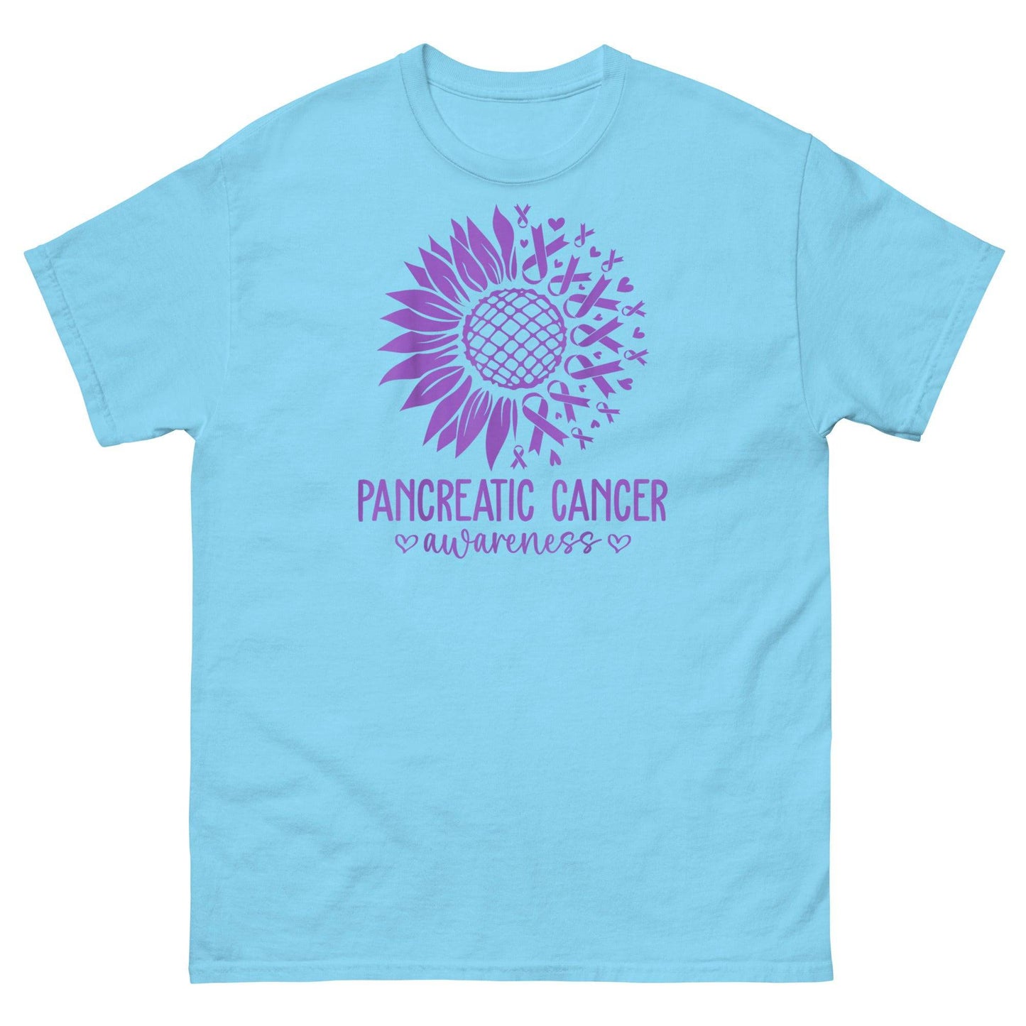 Pancreatic Cancer Flower Classic Tee - JohnVsGBMSkyS