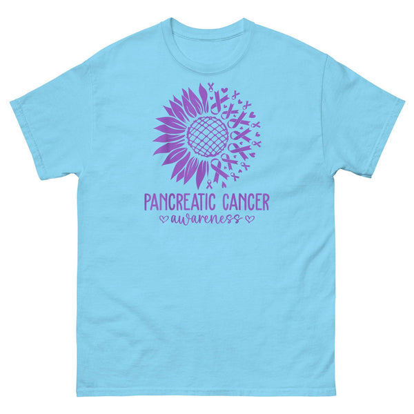 Pancreatic Cancer Flower Classic Tee - JohnVsGBMSkyS