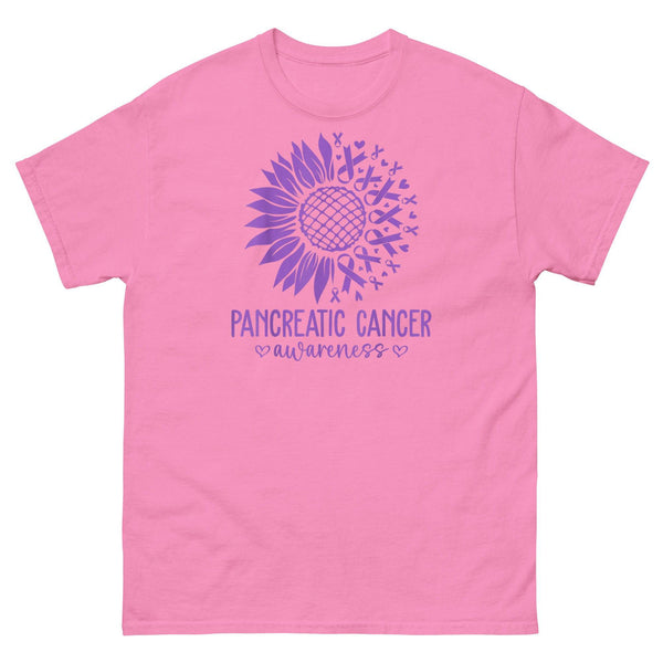 Pancreatic Cancer Flower Classic Tee - JohnVsGBMAzaleaS