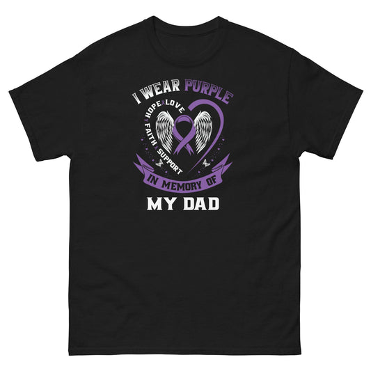 Pancreatic Cancer for My Dad Classic Tee - JohnVsGBMBlackS