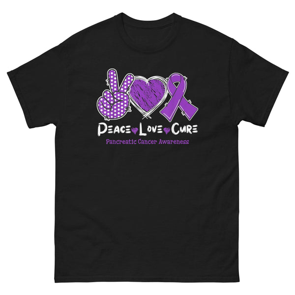 Pancreatic Cancer for My Dad Classic Tee - JohnVsGBMBlackS