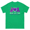 Pancreatic Cancer for My Dad Classic Tee - JohnVsGBMIrish GreenS