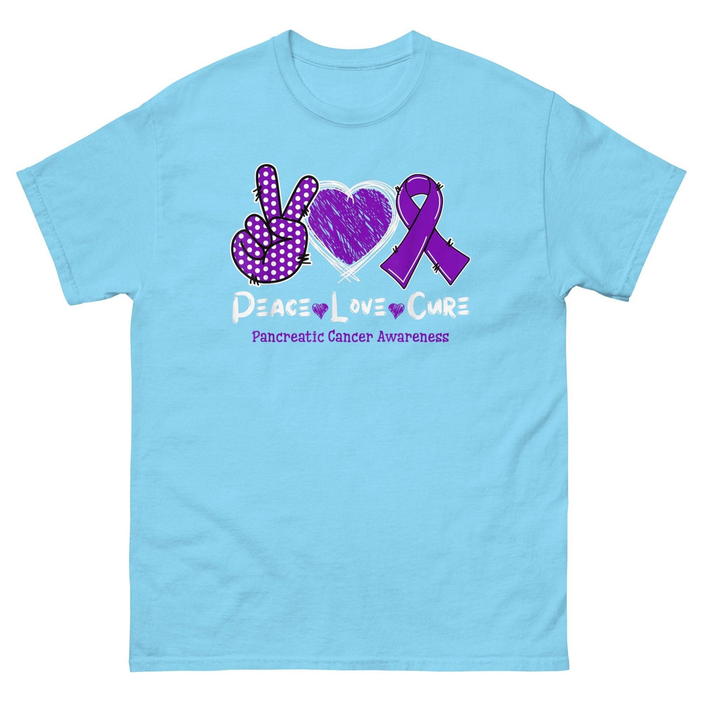 Pancreatic Cancer for My Dad Classic Tee - JohnVsGBMSkyS