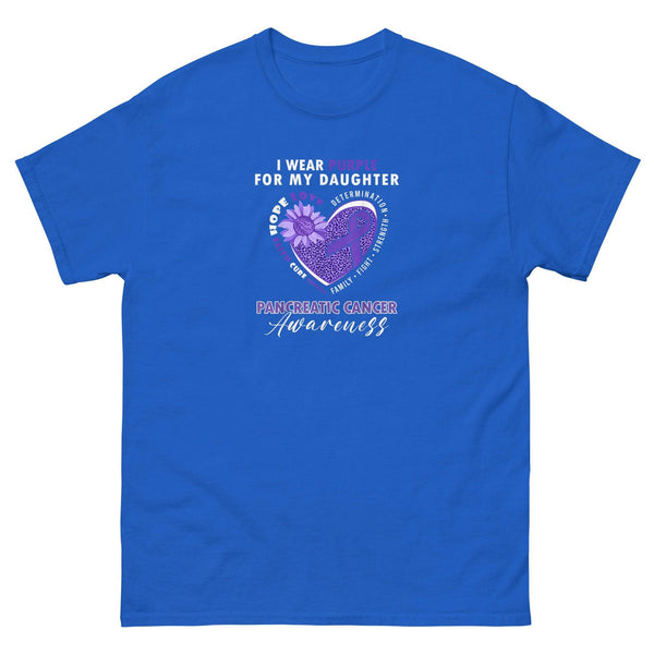 Pancreatic Cancer For my Daughter Classic Tee - JohnVsGBMRoyalS