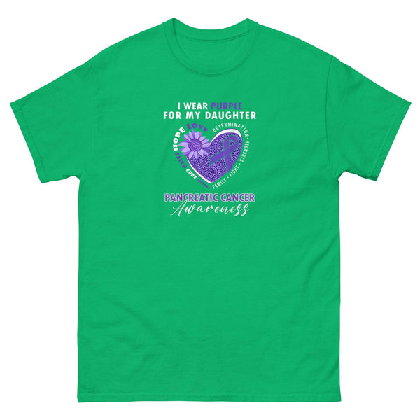 Pancreatic Cancer For my Daughter Classic Tee - JohnVsGBMIrish GreenS