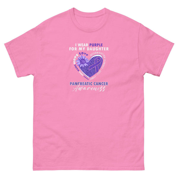 Pancreatic Cancer For my Daughter Classic Tee - JohnVsGBMAzaleaS