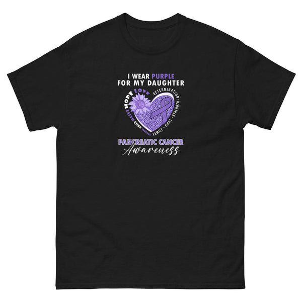 Pancreatic Cancer For my Daughter Classic Tee - JohnVsGBMBlackS