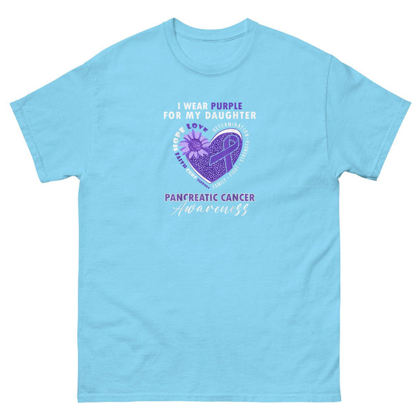 Pancreatic Cancer For my Daughter Classic Tee - JohnVsGBMSkyS