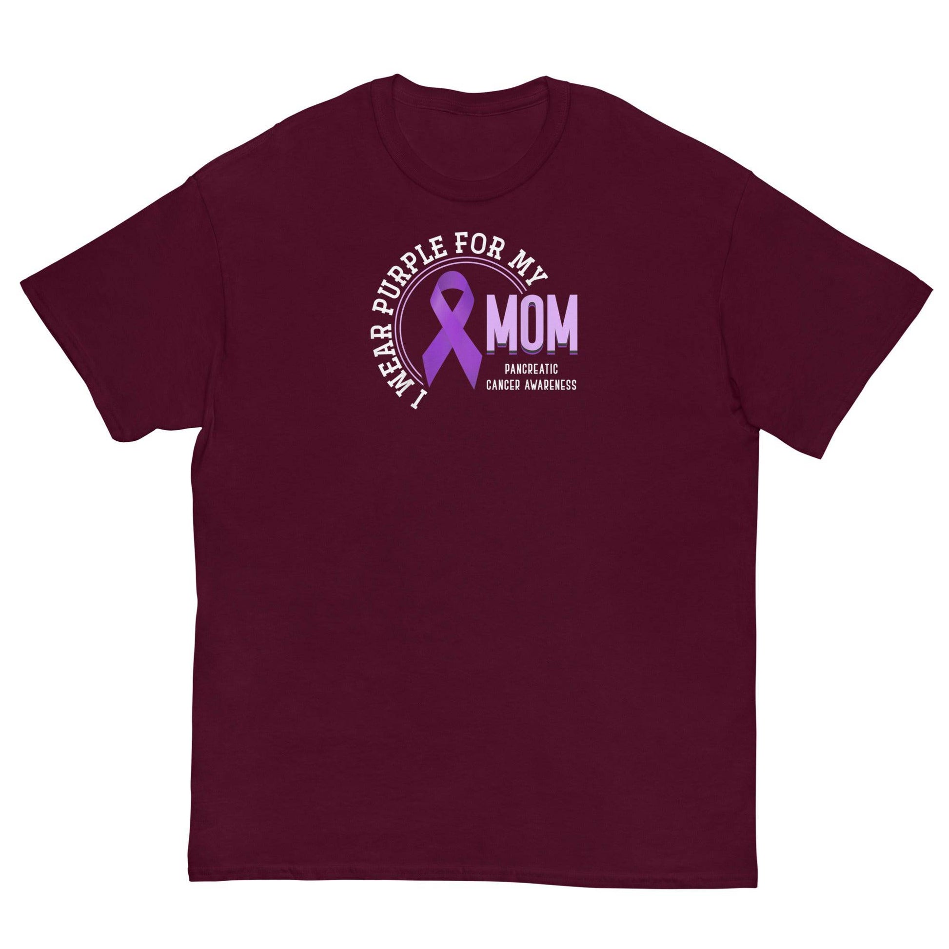 Pancreatic Cancer For my Mom Classic Tee - JohnVsGBMMaroonS