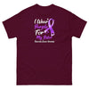 Pancreatic Cancer For my Sister Classic Tee - JohnVsGBMMaroonS