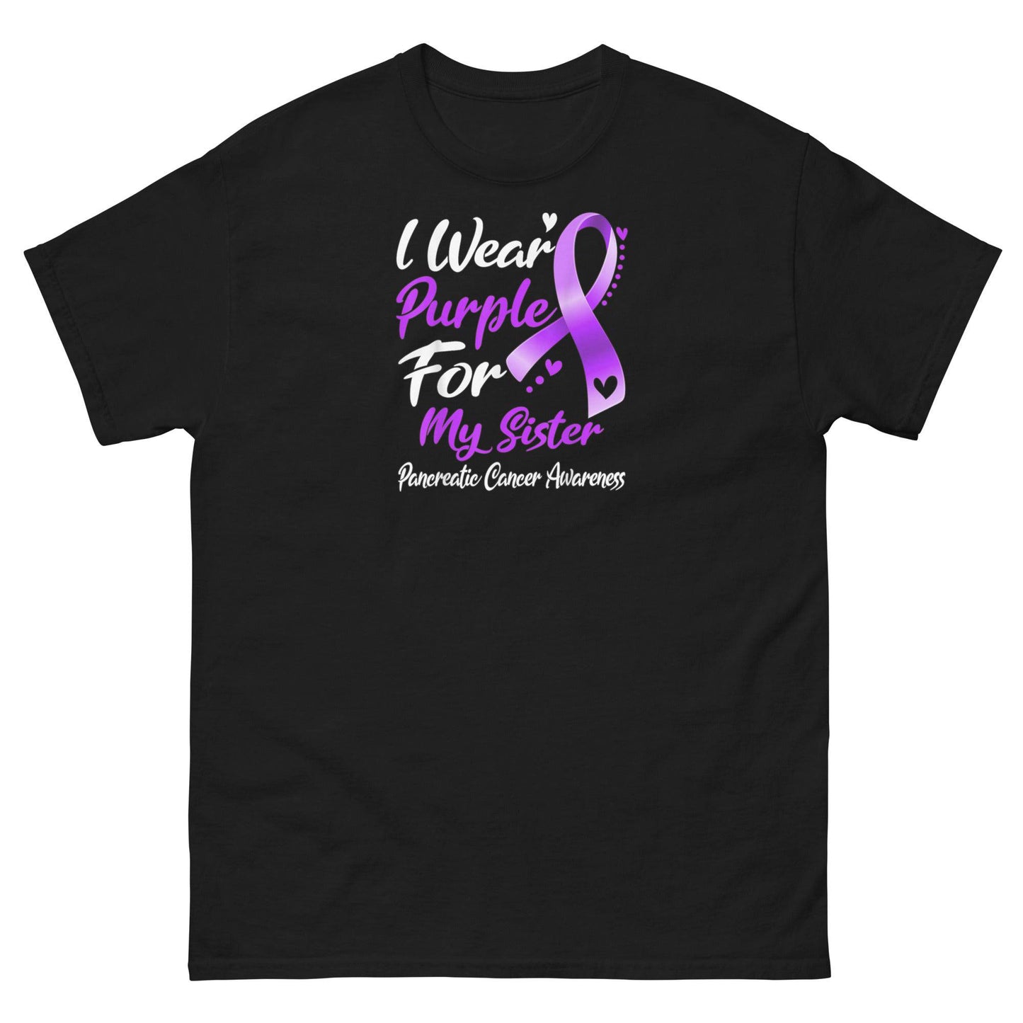 Pancreatic Cancer For my Sister Classic Tee - JohnVsGBMBlackS