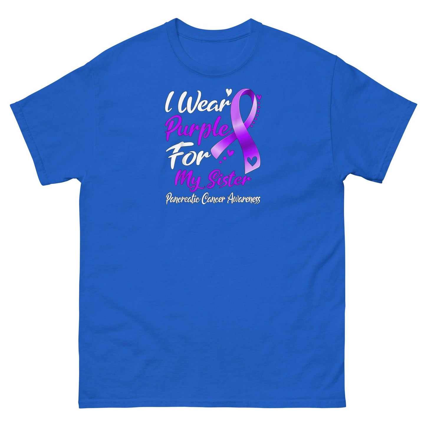 Pancreatic Cancer For my Sister Classic Tee - JohnVsGBMRoyalS