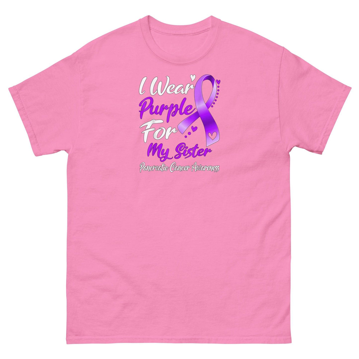 Pancreatic Cancer For my Sister Classic Tee - JohnVsGBMAzaleaS