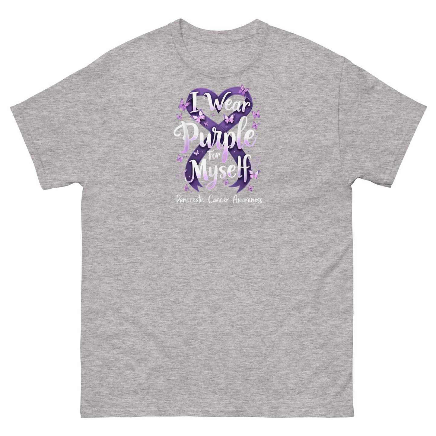 Pancreatic Cancer for Myself Classic Tee - JohnVsGBMSport GreyS