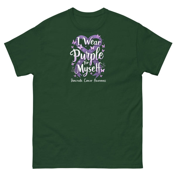 Pancreatic Cancer for Myself Classic Tee - JohnVsGBMForest GreenS