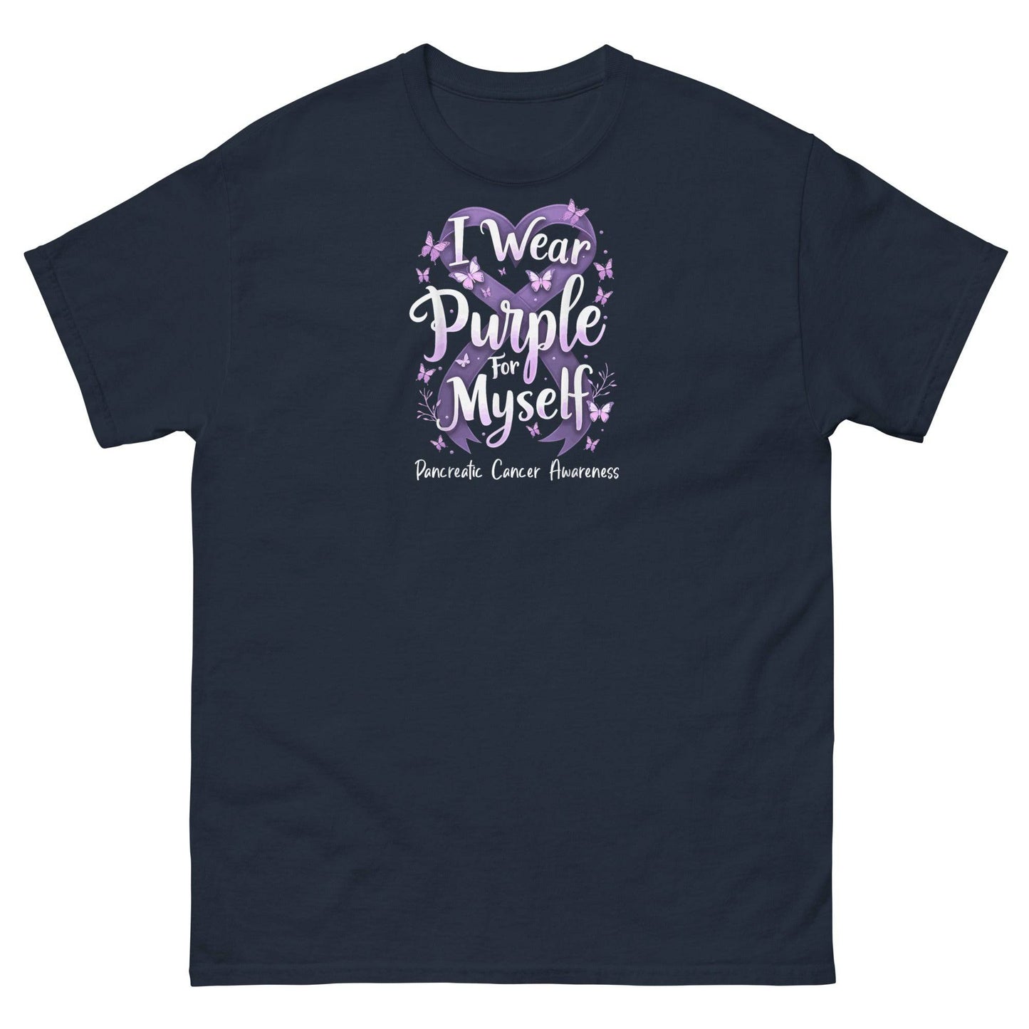 Pancreatic Cancer for Myself Classic Tee - JohnVsGBMNavyS