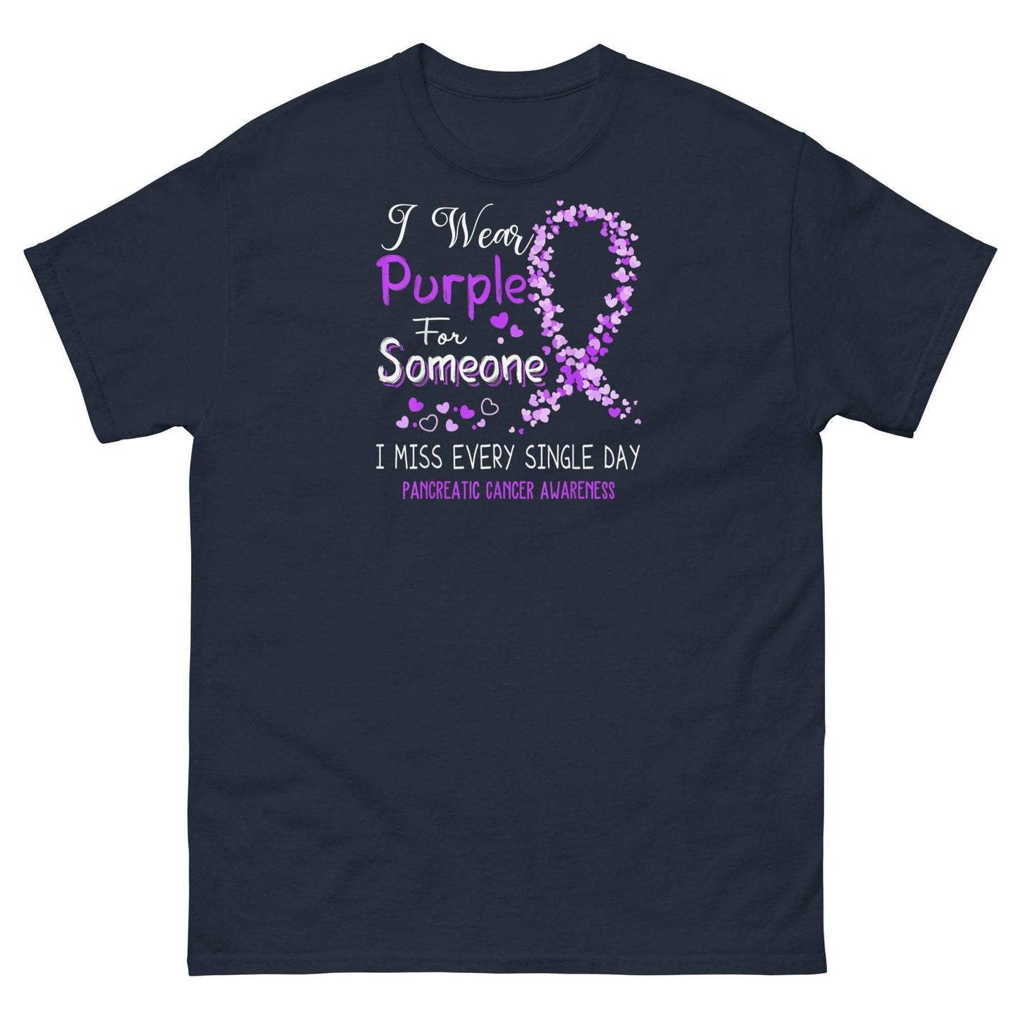 Pancreatic Cancer for Someone I Miss Classic Tee - JohnVsGBMNavyS