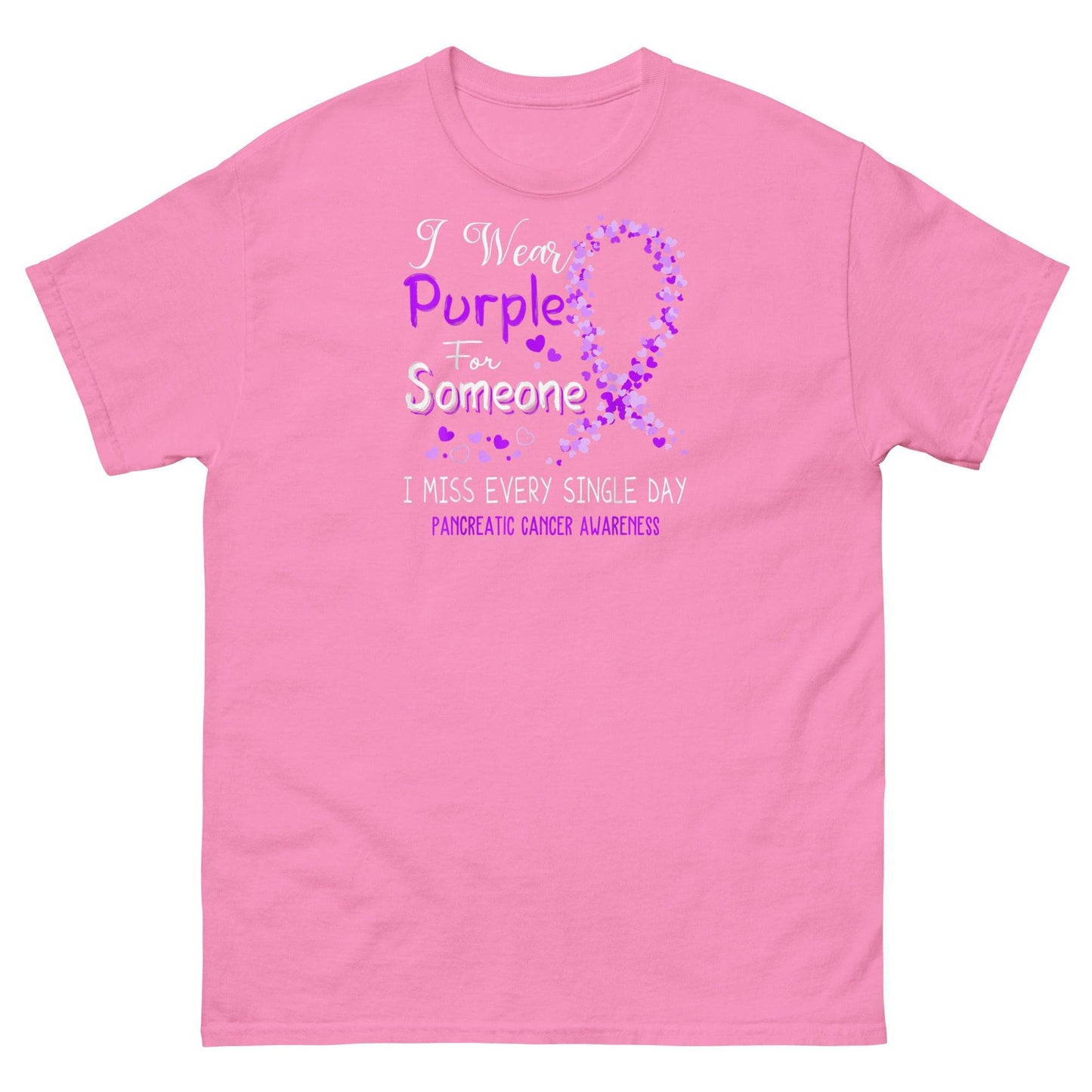 Pancreatic Cancer for Someone I Miss Classic Tee - JohnVsGBMAzaleaS